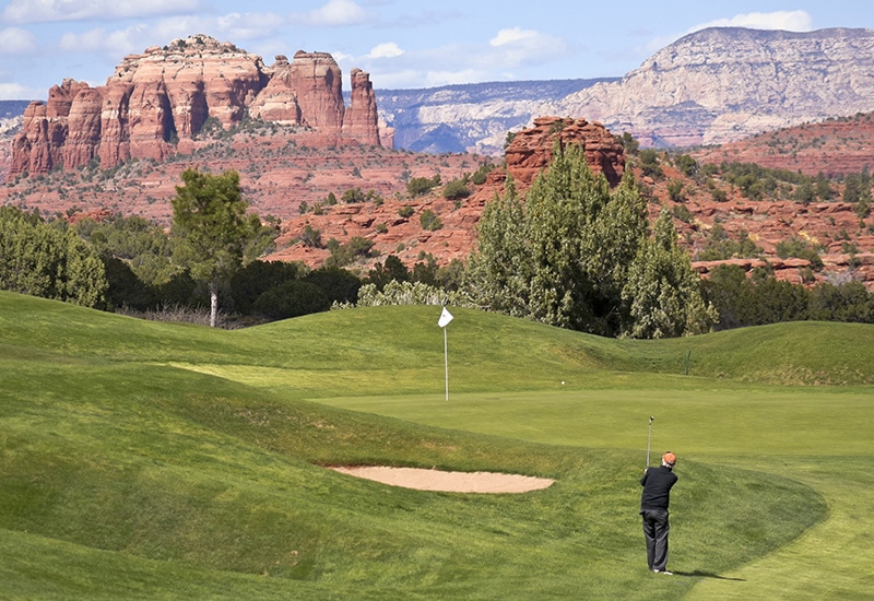 An image that shows Sedona Golf